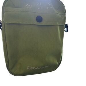 Sherpani Sage Green Messenger Bag
